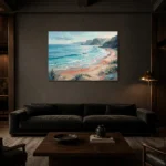 Premium Wall Art Yatay Html Edition – OFFICEWALL2806091 shown in a warm modern interior