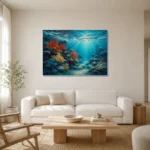 Premium Wall Art Yatay Html Edition – OFFICEWALL2806093 styled in a refined neutral interior