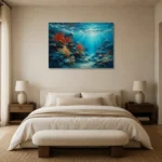 Premium Wall Art Yatay Html Edition – OFFICEWALL2806093 showcased in an elegant minimalist interior