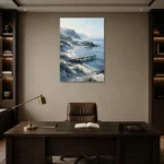 Premium Wall Art Dikey Html Edition – OFFICEWALL2806094 displayed in a contemporary gallery-inspired room