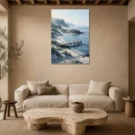 Premium Wall Art Dikey Html Edition – OFFICEWALL2806094 presented in a sophisticated home setting