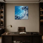 Premium Wall Art Kare Html Edition – OFFICEWALL2806097 displayed in a contemporary gallery-inspired room