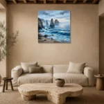 Premium Wall Art Kare Html Edition – OFFICEWALL2806099 presented in a sophisticated home setting