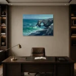 Premium Wall Art Yatay Html Edition – OFFICEWALL2806102 displayed in a contemporary gallery-inspired room