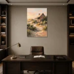 Premium Wall Art Dikey Html Edition – OFFICEWALL2806104 displayed in a contemporary gallery-inspired room