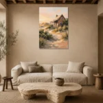 Premium Wall Art Dikey Html Edition – OFFICEWALL2806104 presented in a sophisticated home setting
