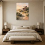 Premium Wall Art Dikey Html Edition – OFFICEWALL2806104 showcased in an elegant minimalist interior