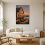 Premium Wall Art Dikey Html Edition – OFFICEWALL2806105 styled in a refined neutral interior