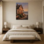Premium Wall Art Dikey Html Edition – OFFICEWALL2806105 showcased in an elegant minimalist interior