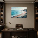 Premium Wall Art Yatay Html Edition – SEEWALL2606001 displayed in a contemporary gallery-inspired room