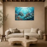 Premium Wall Art Yatay Html Edition – SEEWALL2606003 presented in a sophisticated home setting