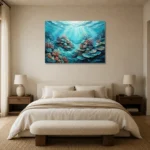 Premium Wall Art Yatay Html Edition – SEEWALL2606003 showcased in an elegant minimalist interior