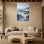 Premium Wall Art Dikey Html Edition – SEEWALL2606004 presented in a sophisticated home setting