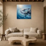 Premium Wall Art Kare Html Edition – SEEWALL2606007 presented in a sophisticated home setting