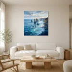 Premium Wall Art Kare Html Edition – SEEWALL2606009 styled in a refined neutral interior