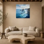 Premium Wall Art Kare Html Edition – SEEWALL2606009 presented in a sophisticated home setting