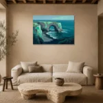 Premium Wall Art Yatay Html Edition – SEEWALL2606012 presented in a sophisticated home setting