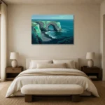Premium Wall Art Yatay Html Edition – SEEWALL2606012 showcased in an elegant minimalist interior
