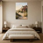 Premium Wall Art Dikey Html Edition – SEEWALL2606014 showcased in an elegant minimalist interior