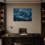 Premium Wall Art Yatay Html Edition – SEEWALL2606029 displayed in a contemporary gallery-inspired room