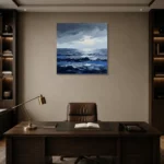 Premium Wall Art Kare Html Edition – SEEWALL2606034 displayed in a contemporary gallery-inspired room