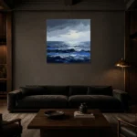 Premium Wall Art Kare Html Edition – SEEWALL2606034 shown in a warm modern interior