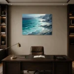 Premium Wall Art Yatay Html Edition – SEEWALL2606037 displayed in a contemporary gallery-inspired room
