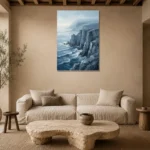 Premium Wall Art Dikey Html Edition – SEEWALL2606040 presented in a sophisticated home setting