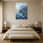 Premium Wall Art Dikey Html Edition – SEEWALL2606040 showcased in an elegant minimalist interior