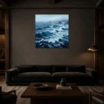 Premium Wall Art Kare Html Edition – SEEWALL2606043 shown in a warm modern interior