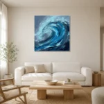 Premium Wall Art Kare Html Edition – SEEWALL2606045 styled in a refined neutral interior