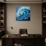 Premium Wall Art Kare Html Edition – SEEWALL2606045 displayed in a contemporary gallery-inspired room