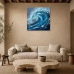 Premium Wall Art Kare Html Edition – SEEWALL2606045 presented in a sophisticated home setting