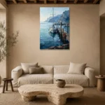 Premium Wall Art Dikey Html Edition – SEEWALL2606050 presented in a sophisticated home setting