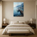 Premium Wall Art Dikey Html Edition – SEEWALL2606050 showcased in an elegant minimalist interior