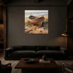 Premium Wall Art Kare Html Edition – SEEWALL2606054 shown in a warm modern interior