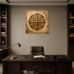 Premium Wall Art Kare Html Edition – SEEWALL2606061 displayed in a contemporary gallery-inspired room