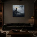 Premium Wall Art Kare Html Edition – SEEWALL2606072 shown in a warm modern interior