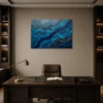 Premium Wall Art Yatay Html Edition – SEEWALL2606074 displayed in a contemporary gallery-inspired room