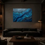 Premium Wall Art Yatay Html Edition – SEEWALL2606074 shown in a warm modern interior