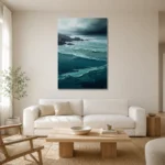 Premium Wall Art Dikey Html Edition – SEEWALL2606077 styled in a refined neutral interior