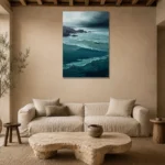 Premium Wall Art Dikey Html Edition – SEEWALL2606077 presented in a sophisticated home setting