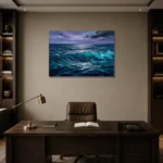 Premium Wall Art Yatay Html Edition – SEEWALL2606082 displayed in a contemporary gallery-inspired room