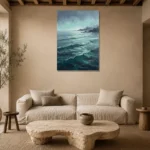 Premium Wall Art Dikey Html Edition – SEEWALL2606087 presented in a sophisticated home setting