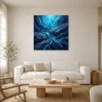 Premium Wall Art Kare Html Edition – SEEWALL2606090 styled in a refined neutral interior