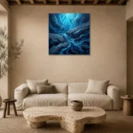 Premium Wall Art Kare Html Edition – SEEWALL2606090 presented in a sophisticated home setting