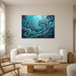 Premium Wall Art Yatay Html Edition – SEEWALL2606092 styled in a refined neutral interior