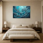 Premium Wall Art Yatay Html Edition – SEEWALL2606092 showcased in an elegant minimalist interior