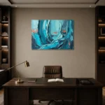 Premium Wall Art Yatay Html Edition – SEEWALL2606093 displayed in a contemporary gallery-inspired room