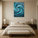 Premium Wall Art Dikey Html Edition – SEEWALL2606096 showcased in an elegant minimalist interior